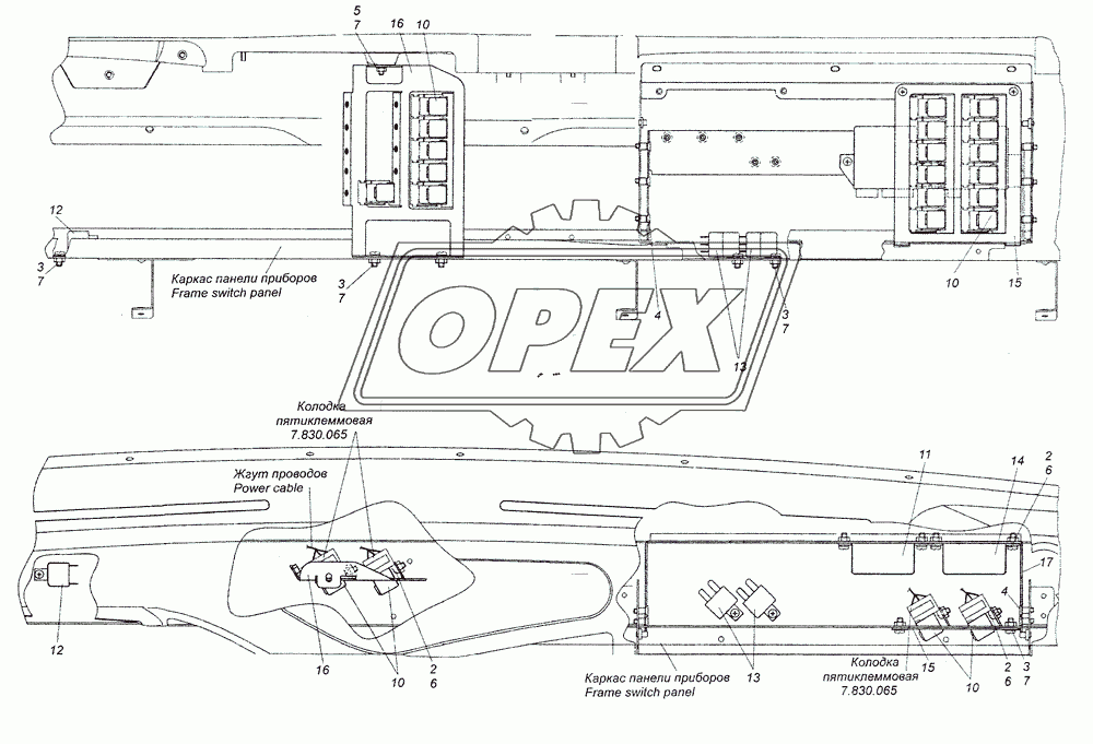 4308-3747001-30 Установка реле